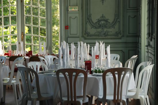 Salle Grand Salon Bleu Château du repaire