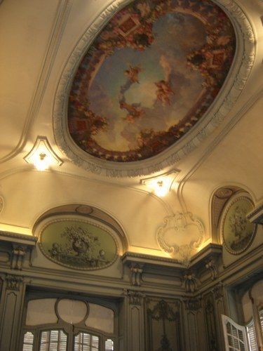Salle Grand Salon Bleu Ch�teau du repaire