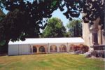 Terrasse ext�rieure en herbe